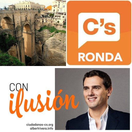 PERFIL NO OFICIAL. Opiniones sobre Ciudadanos, partido que viene a regenerar la política, información actual sobre los intereses de los Rondeños y su Serranía.