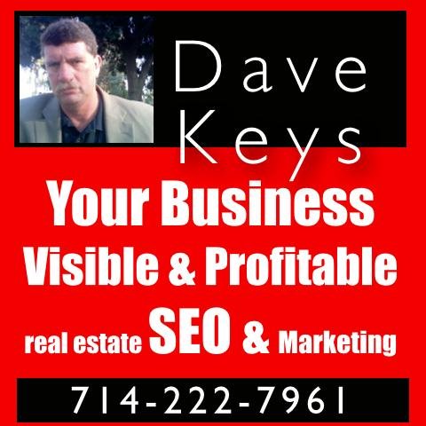 Dave Keys Real Estate SEO, SEM, Photography and Web Design in Orange County