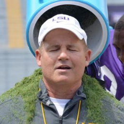 this is not Les Miles. We don't hate Les Miles. We have fun here.