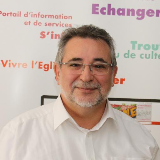 pasteur, responsable du Service communication de l'Eglise protestante unie de France