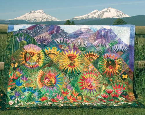 The Sisters Outdoor Quilt Show in Sisters, Oregon is the largest outdoor quilt show in the world. The show is always held on the second Saturday in July.