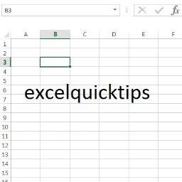 @excelquicktips