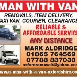 Man With Van Oxford