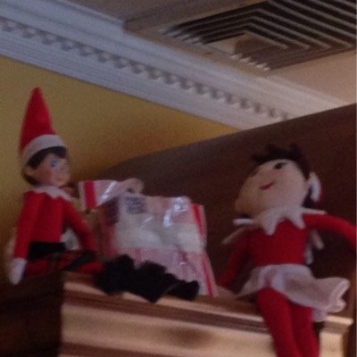 I love elf on the shelf!!!❤️