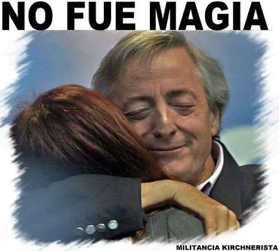 Vengo a proponerles un sueño, dijo y me conquisto #NestorKirchner . 
Uno es artifice de su propio destino.... #TropaK