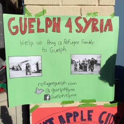 Some families in Guelph started the Downtown Guelph Syrian Refugee Sponsorship Group to help a Syrian family in distress. We won't be able to do it alone..