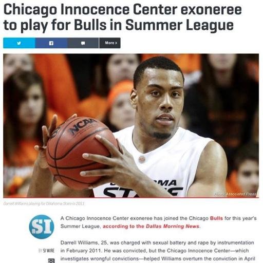 The Chicago Innocence Center is a non-profit organization where we use and teach investigative reporting to examine  possible wrongful convictions.