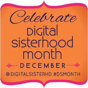 Participate in #DigitalSisterhood Wednesdays. Celebrate #DSMonth in December. Buy & Read @AnandaLeeke's #DigitalSisterhood book on Amazon.