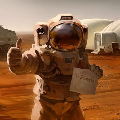spaceisnotcool's profile picture. A collection of things I thought about while on Mars. Yes, I'm the guy that was stuck on Mars.