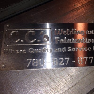 CCsWelding's profile picture. C.C's Welding & Fabrication Ltd. Custom fabrication shop and portable. Where quality and service matters