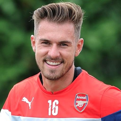 Arsenal Football Club. Aaron Ramsey admire