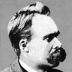 It's Nietzsche_Bot. When you follow him on Twitter, he follows back. He comments on your Twitters with maxims and apothegms-- mostly insane, occasionally wise.