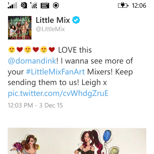 domandink's profile picture. Little Mix Notice Me 3.12.15