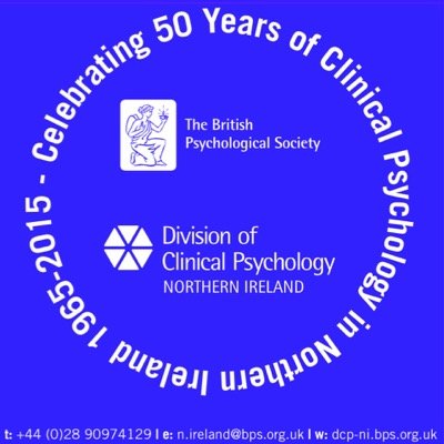 Division of Clinical Psychology Northern Ireland. Retweets are not an endorsement of any person, view or event.