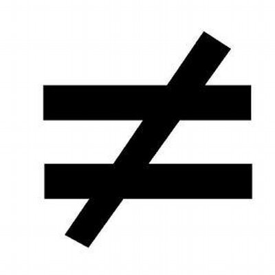 Does not equal symbol in python - progilit