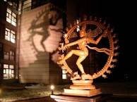 अहिंसा पैरामो धर्म धर्म हिंसा तथैव चा 
Sanskrit- Math-Yoga, 2 images of
Hindu deity Shiva @CERN Atom Labs Swiss. Not secular!
Pagan