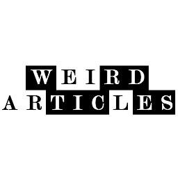 Welcome to Weird Articles! We bring to your Twitter timeline! Follow for the best Article on Twitter. Take A Few Minutes Of Your Day and Enjoy.