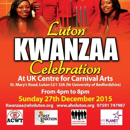 African Heritage Network of Luton (AHN Luton) is an alliance of local Black groups using Kwanzaa to uplift our community all year round 07591 747987