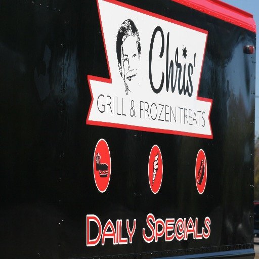 Chris' Grill & Frozen Treats is available to cater YOUR next event! Call us at (405) 301-3384 or visit our website to book us today!