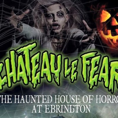 Chateau Le Fear a terrifying Haunted House in Ebrington, Derry. Opening October 2016 along with Monster Halloween FunFair #chateaulefear