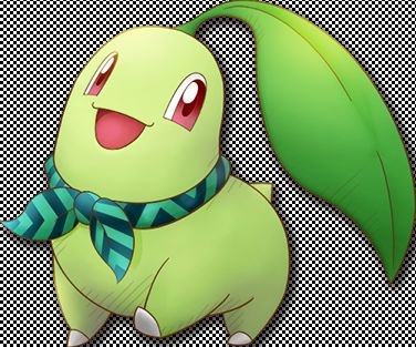 Chikorita, ready to go on another exhibition! #PokemonRP #Detailed #PMDRP #Single #Literate