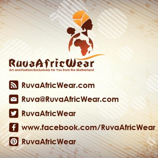 Art & Fashion Exclusively for You from the Motherland! https://t.co/avFTiRLJgO #IrockRuvaAfricWear#IrRAW#IwearAfrican