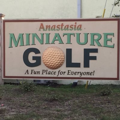 18 hole mini golf course in St Augustine, FL. snacks and drinks. beer and wine. outdoor event space for parties.check the website for hours and pricing.