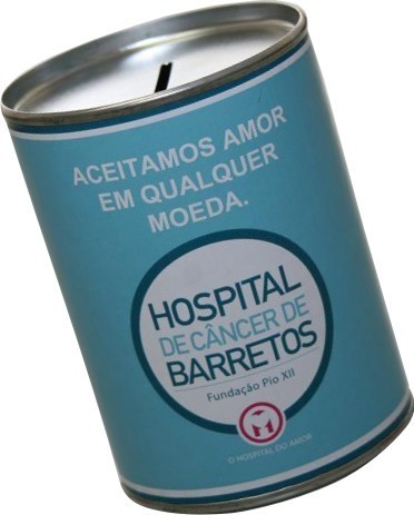 Twitter oficial da Campanha dos Cofrinhos do Hospital de Câncer de Barretos. Doe amor em qualquer moeda!