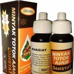 dutaterapisehat's profile picture. Minyak Totok Ajaib:Mengatasi kejang otot, kaku sendi, sakit kepala, keseleo, vertigo, stroke ringan, sakit pinggang, kecetit, salah urat, kesemutan dll