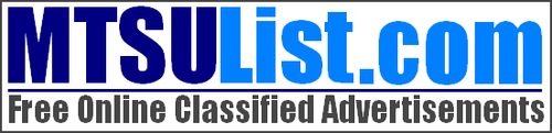 http://t.co/nVrAb19s is a centralized network for MTSU students, featuring free online classified advertisements.