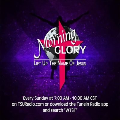 The Morning Glory is Tennessee State University's gospel radio show that airs every Sunday from 7:00 AM - 10:00 AM at https://t.co/MAemf9xsJy .