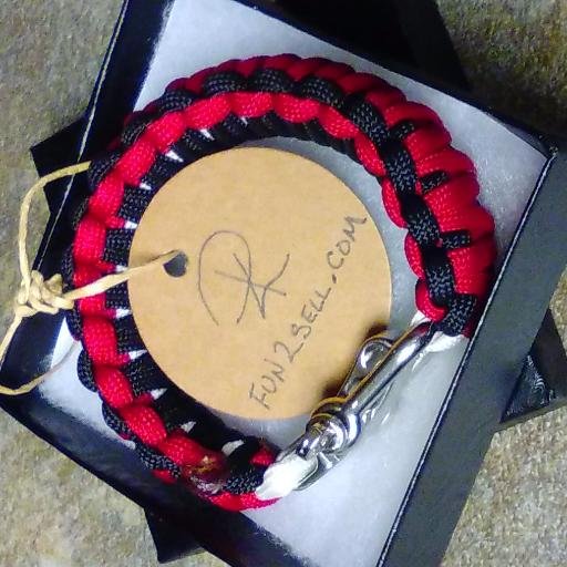 fun2sellgift's profile picture. Authentic Paracord bracelets for all occasions and events. Call our office or email us for your request. 602-435-4717 info@fun2sell.com