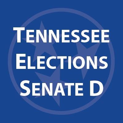 Unofficial primary election results for Tennessee Senate Democrats from the Division of Elections and Tennessee Secretary of State. #GoVoteTN