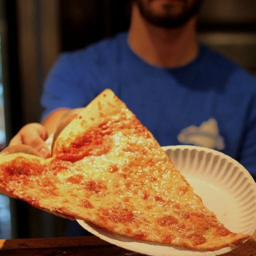 DELIVERY AVAILABLE THROUGH GRUBHUB AND POSTMATES - 14 inch pizza slice or 28 inch whole pie