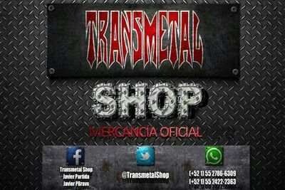 Tienda especializada en mercancía oficial de TRANSMETAL.