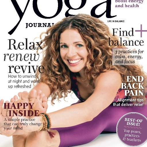 Yoga Journal magazine, the go-to guide for yogis for over 35 years.