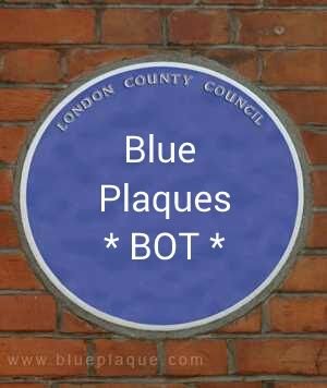 I'm a bot. I retweet stuff about Blue Plaques. #bot #blueplaques