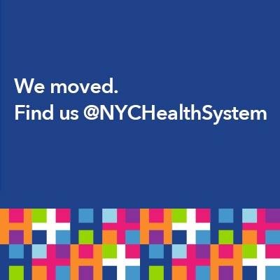 We are now tweeting @NYCHealthSystem. Check us out there!