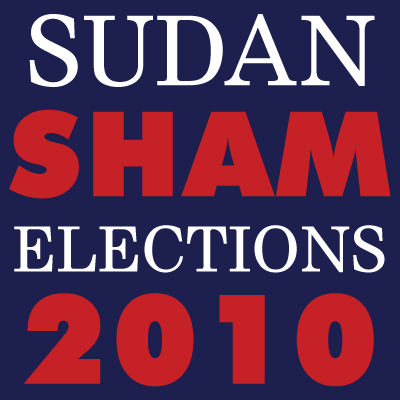 In a climate of violent political intimidation and with millions disenfranchised in camps, there cannot be credible elections in Sudan.