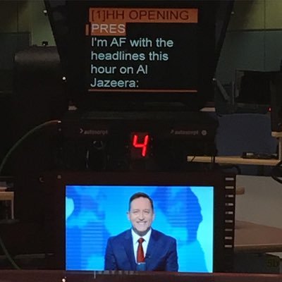 Welsh. Tellybox news anchor at Al Jazeera English, Doha. Used to be on CNN and the BBC. Appeared in V for Vendetta. adefinighan on Instagram