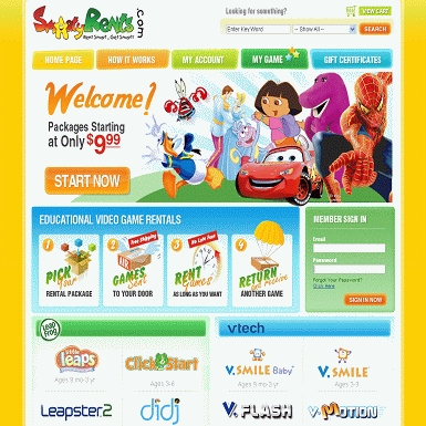 SmartyRents's profile picture. http://t.co/Eq10wfFhbV  RENT educational video games for your Leapster, V.Smile, Didj, V.Motion, Clickstart, V.Flash, Little Leaps, or V.Smile Baby