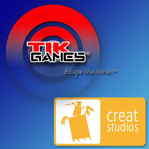 Tik Games and Creat Studios are working together to provide the highest quality games around.