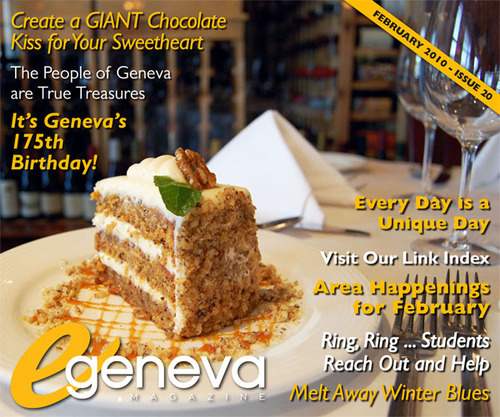 eGenevaMagazine's profile picture. We are an electronic magazine about Geneva Illinois.  22 full color pages!  Free to subscribers.