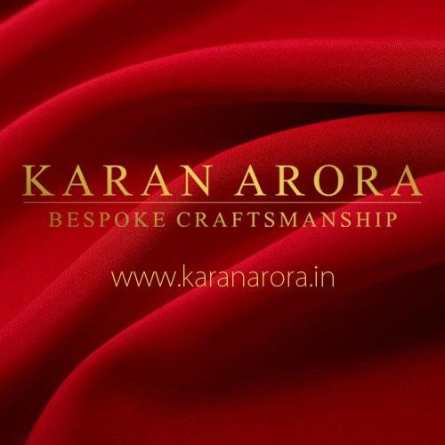 Founded in 2014, Karan Arora represents bespoke crafstmanship, Indian Heritage and timeless elegance.