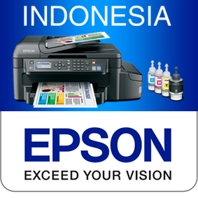 Twitter resmi Epson untuk printer Epson L series, Rajanya Ink Tank. Pertama. Terbaik.