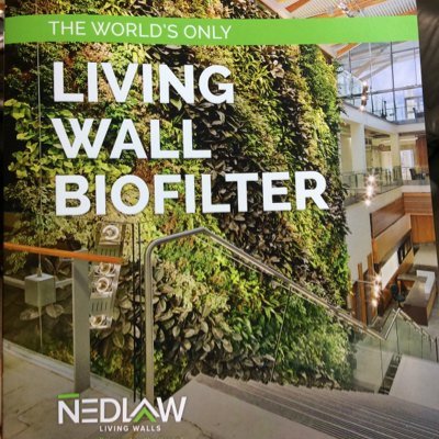 Nedlaw designs, builds and maintains the most advanced living wall biofilters. #NedlawLivingWalls #NedlawRoofs #LivingWalls #Biofilter #Sustainability