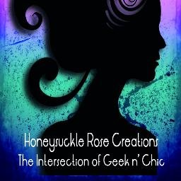 Honeysuckle Rose Creations, an oasis of 100% “up-cycled’ kitsch, cool and cute jewelry and accessories at the intersection of Geek and Chic.