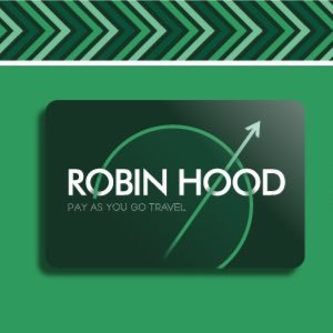 RobinHood_Card's profile picture. Robin Hood Travel Smart Card Pay as you Go travel,  available online  at https://t.co/tusfyghk1l or email info@RobinHoodNetwork.co.uk Robin Hood Network