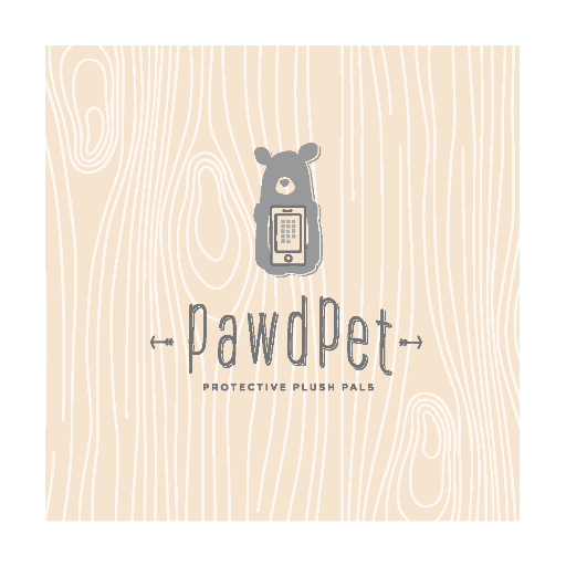 PawdPet, the cute huggable carrier and holder for iPhone, iPod, iPad mini, or for any electronic tablet. Perfect for traveling or simply on-the-go.