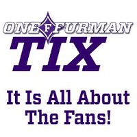 One Furman TIX(@1FurmanTIX) 's Twitter Profile Photo